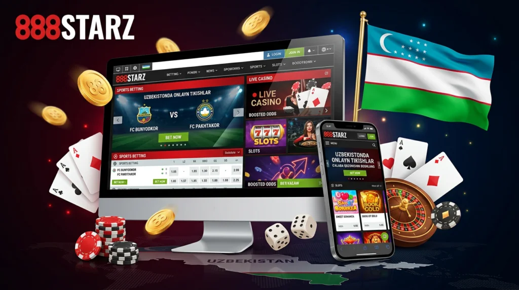 Oʻzbekistonda 888Starz platformasi haqida sharh