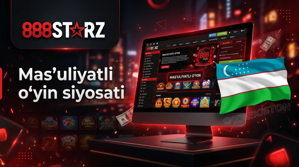 888Starz Oʻzbekistonda Mas'uliyatli o'yin siyosati